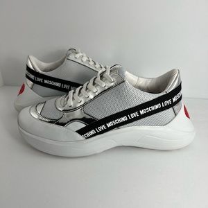 Love Moschino sneakers chunky soles size 39EU